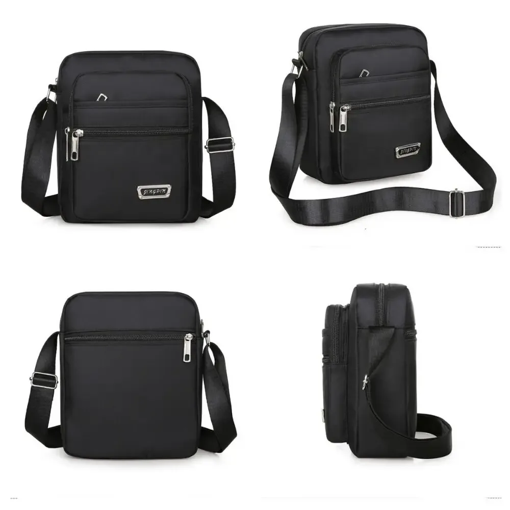 hommes sacs à bandoulière mâle nylon sacs à bandoulière garçon sacs de messager homme sacs à main pour voyage décontracté grand cartable gris