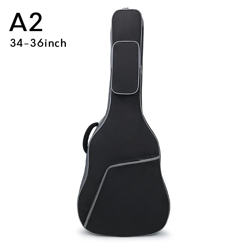 jebag-sac à dos universel classique et acoustique à double sangles, en coton oxford, épais et doux, étanche, 36/39/41 pouces