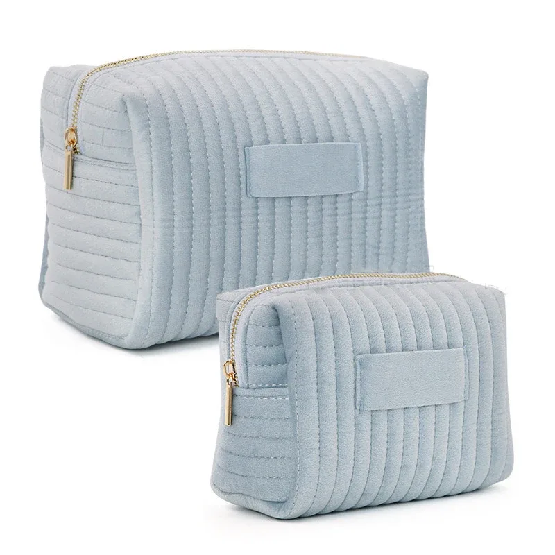 trousse de maquillage avec nom personnalisé, organisateur de voyage en velours de qualité supérieure, trousse de cosmétiques de toilette, cadeau de mariage personnalisé pour demoiselle d'honneur