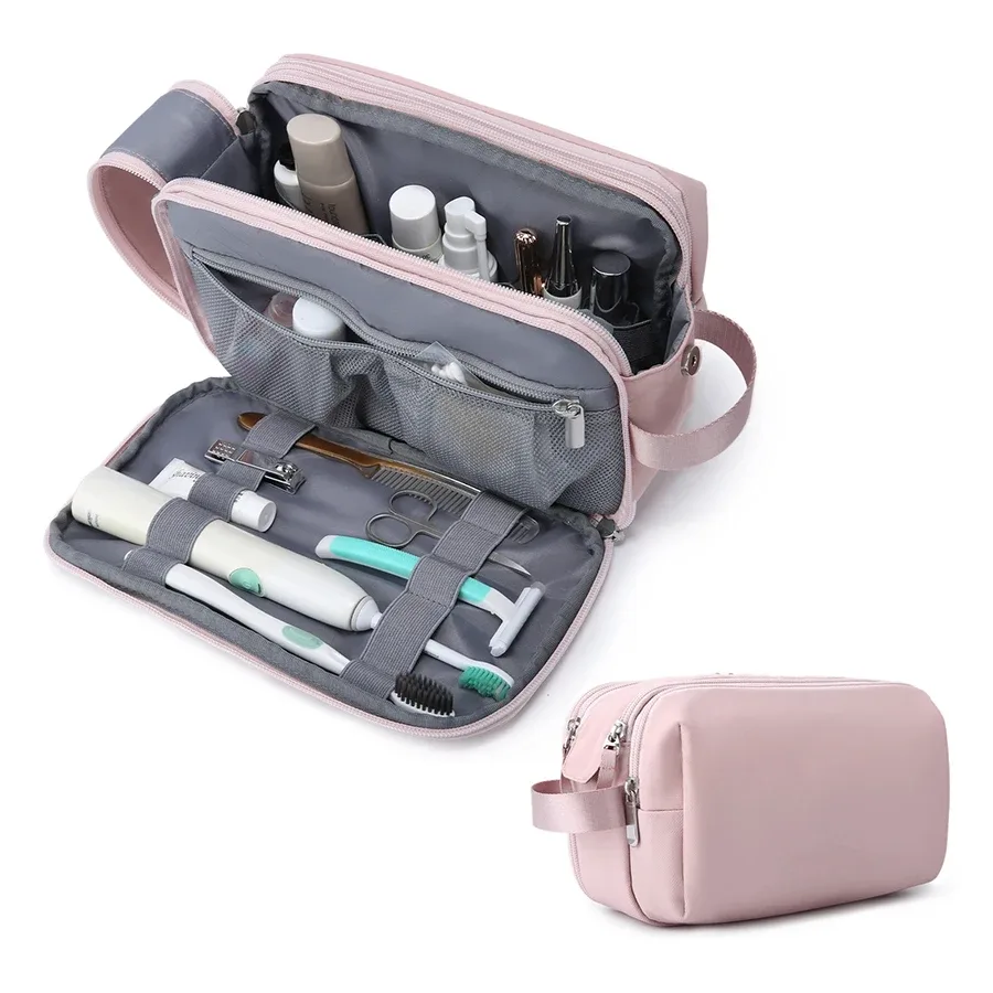 buylor – sac à cosmétiques de voyage, trousse de maquillage étanche à fermeture éclair suspendue, organisateur nécessaire, pochette de rangement, trousse de toilette et de lavage