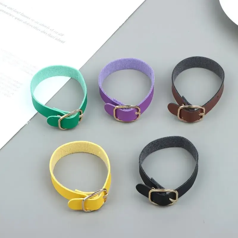 sangles multicolores pour étiquettes de bagages en pu, boucles en alliage, étiquette de bagage étanche, ultra légère, résistante à l'usure, pour voyage d'affaires