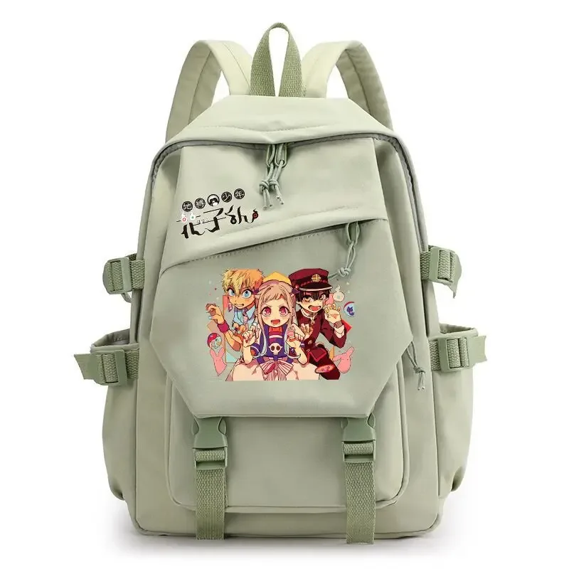 sac à dos hanako kun lié aux toilettes, sac d'école de dessin animé hanako yashiro nene minamoto kou, cartable de voyage pour étudiants de grande capacité