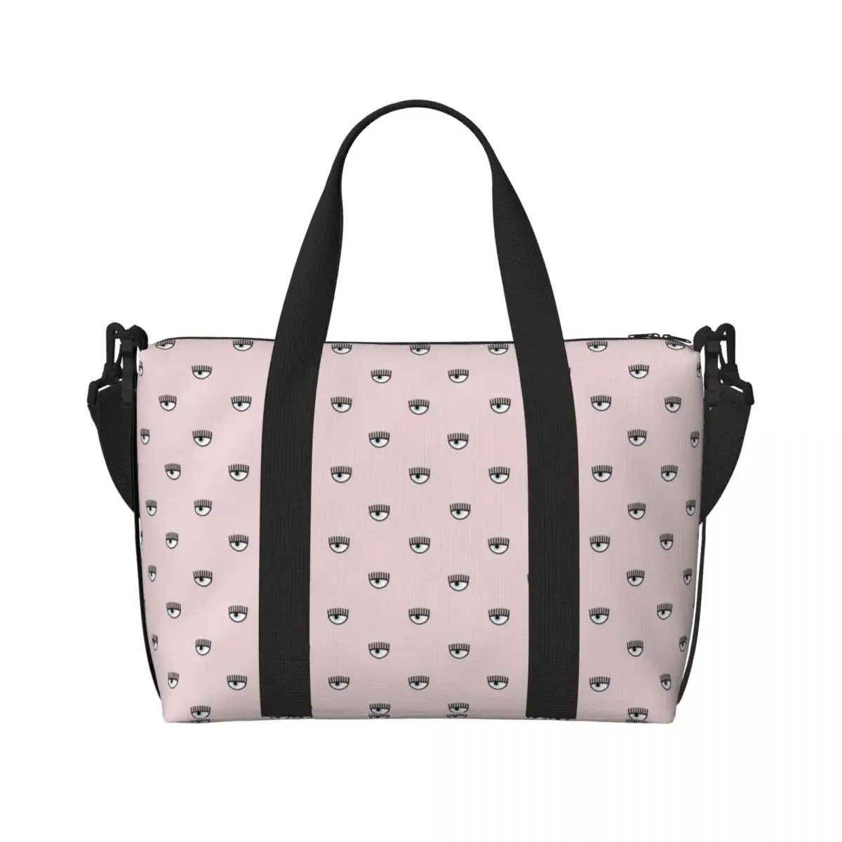 mode personnalisée yeux chauds f-erragnis c-chiaras sac fourre-tout de plage femmes grand compartiment plage salle de sport sacs de voyage
