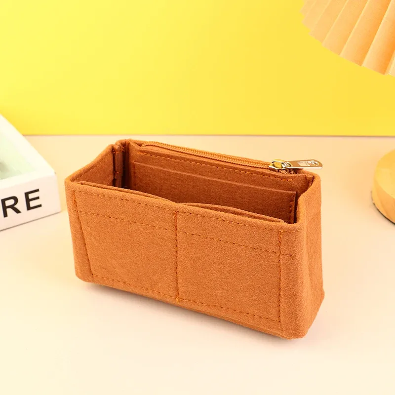 pochette intérieure en feutre pour sac à main, mini sac de rangement, doublure, insert de sac à main, vessie
