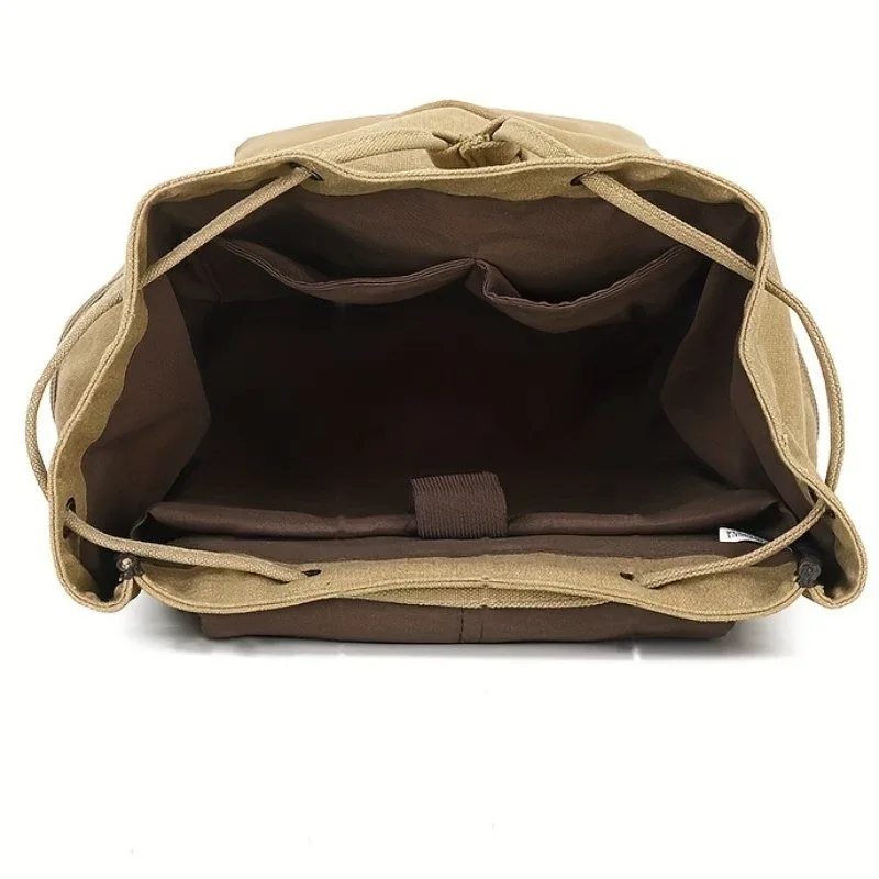 nouveau sac à dos en toile, sacs d'ordinateur de grande capacité version coréenne élégante, sac à dos de voyage de style collégial pour hommes et femmes