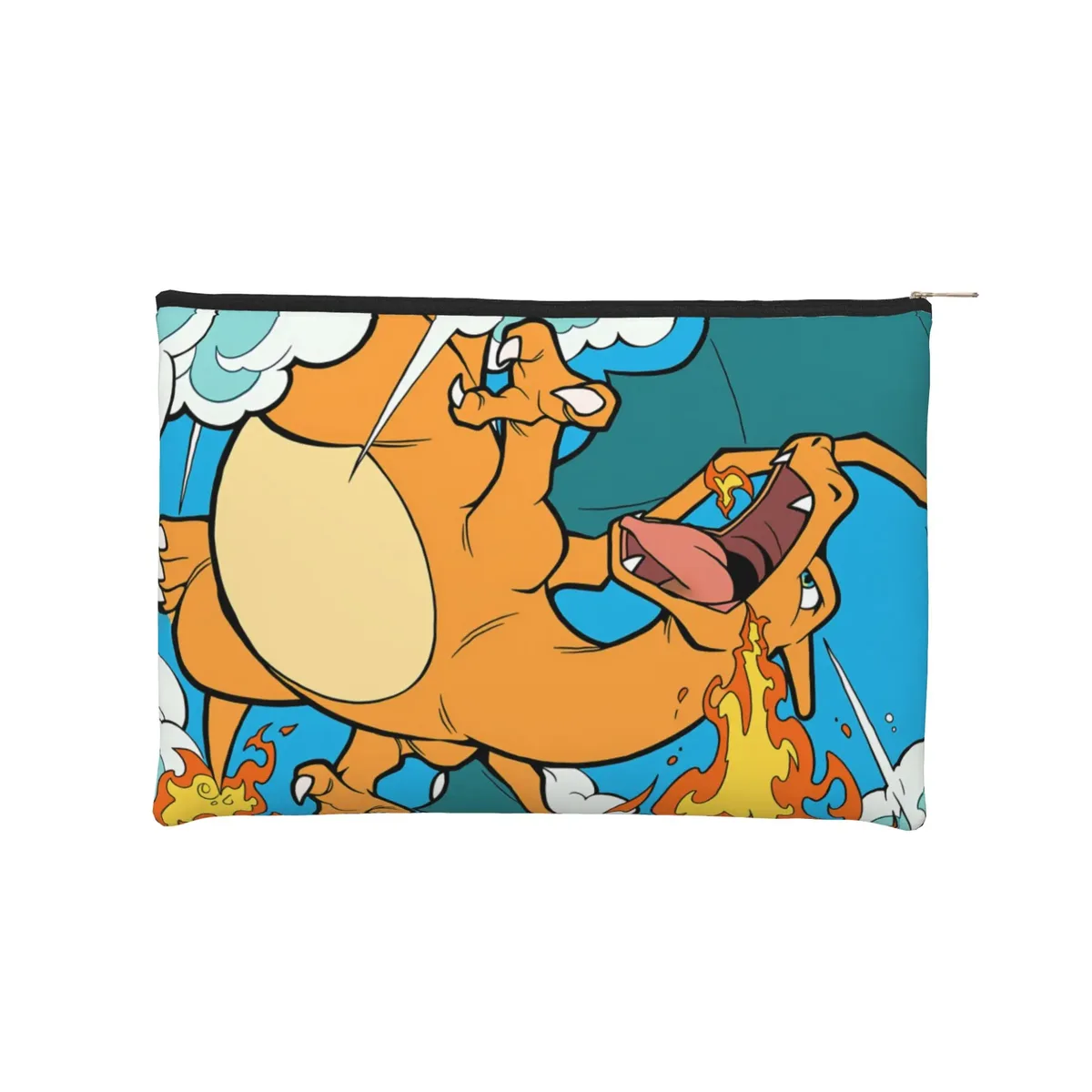sac de voyage léger et mignon pokemon, pochette de maquillage eeveelution, trousse de toilette avec fermeture éclair, pochette cosmétique de voyage