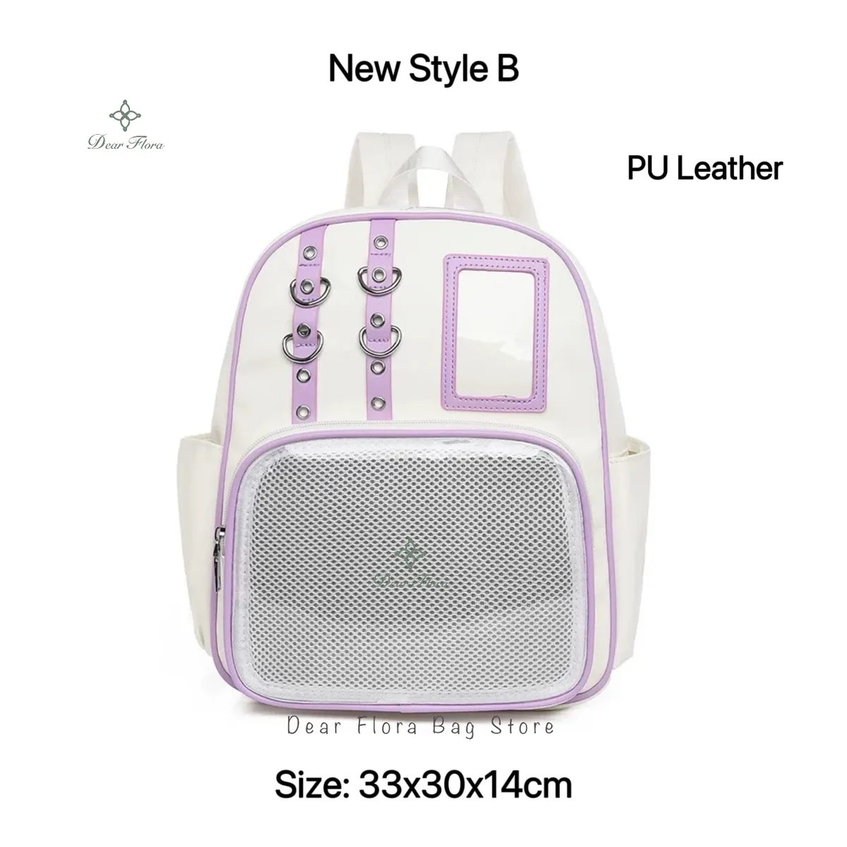 y2k mignon mini sac à dos femmes kawaii ita sac doux fille sac à dos transparent bricolage personnalité affichage sac à dos lolita sac à bandoulière