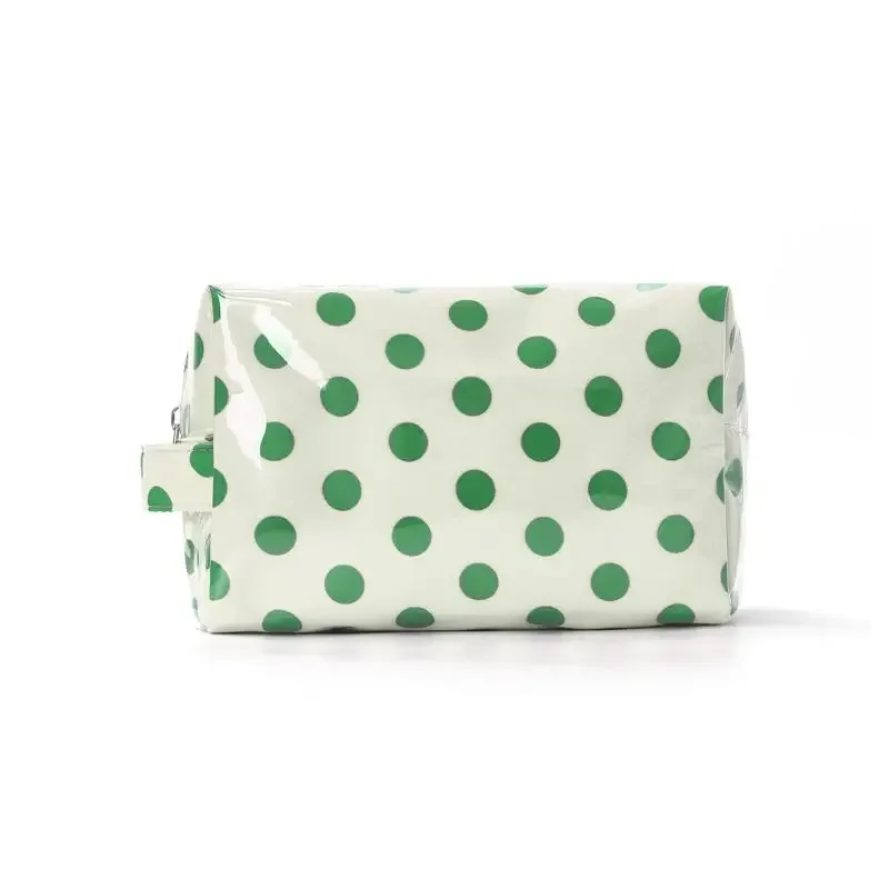 trousse de maquillage rose rayée élégante : grande capacité, organisateur portable pour cosmétiques et articles de toilette (rouges à lèvres) - sac de voyage, cadeau idéal pour filles