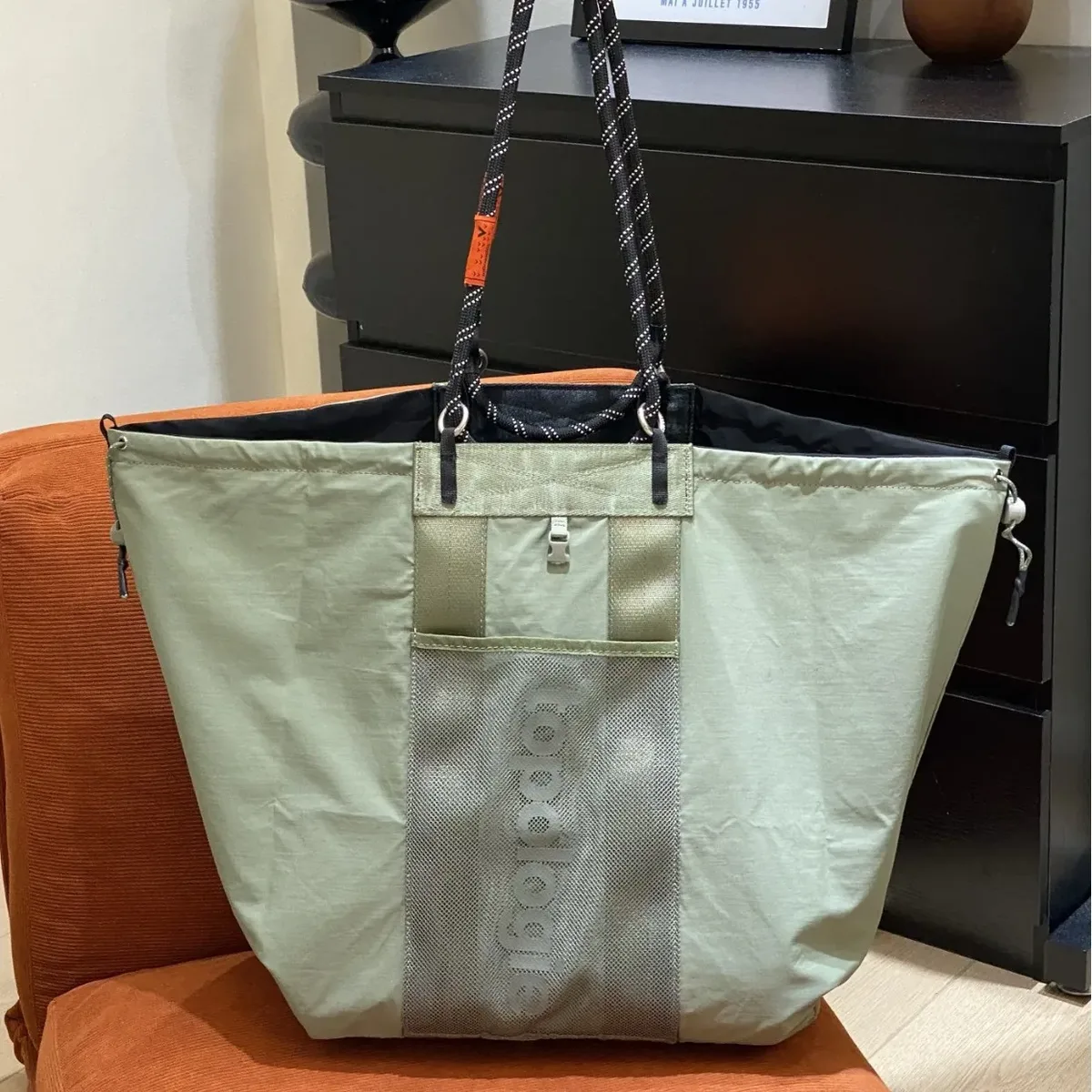 sac fourre-tout double face topolo, grande capacité, pour randonnée en plein air, fitness, avec cordon de serrage en corde tressée, sac de shopping