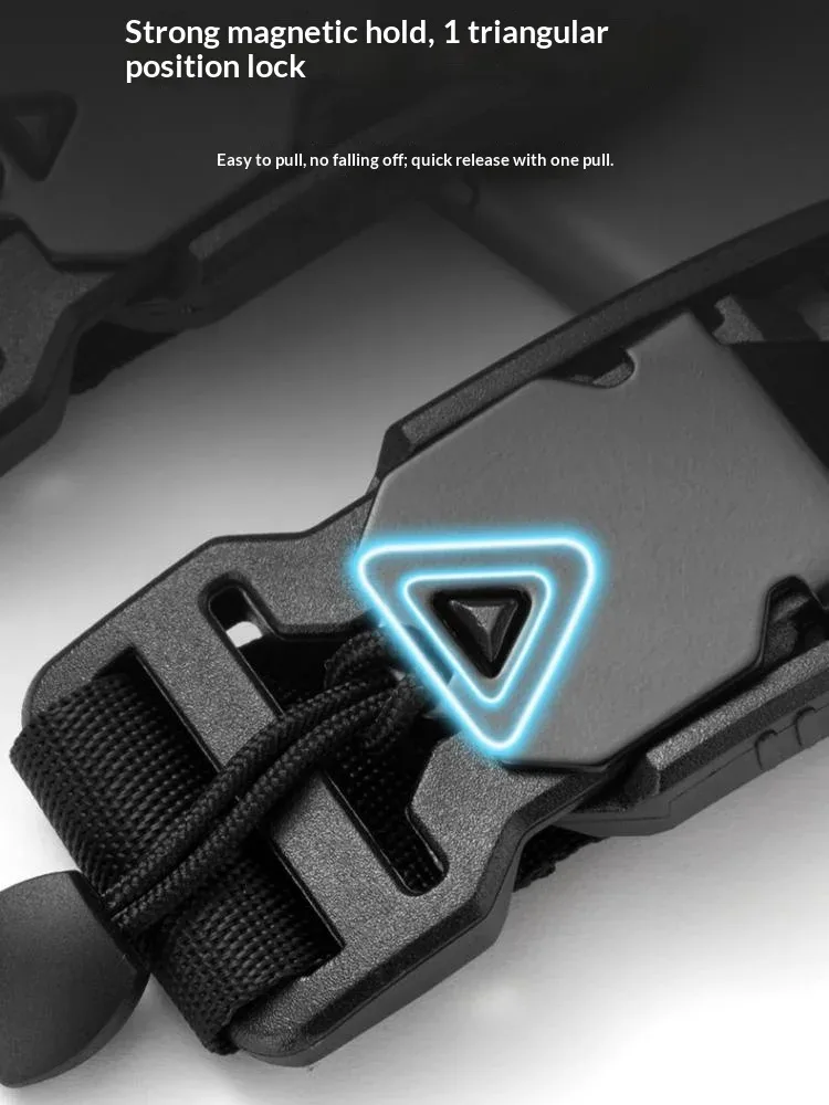 sangle de poitrine magnétique à dégagement rapide, réglable et détachable, accessoire pour sac à dos, pièces de sac tactique pour camping en extérieur