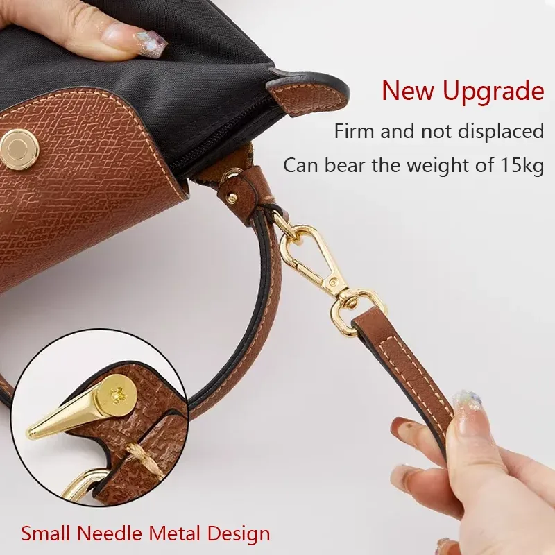 bandoulière pour longchamp mini pochette sac à main sac en bandoulière sac à bandoulière ceinture sans poinçonnage modification sac accessoires
