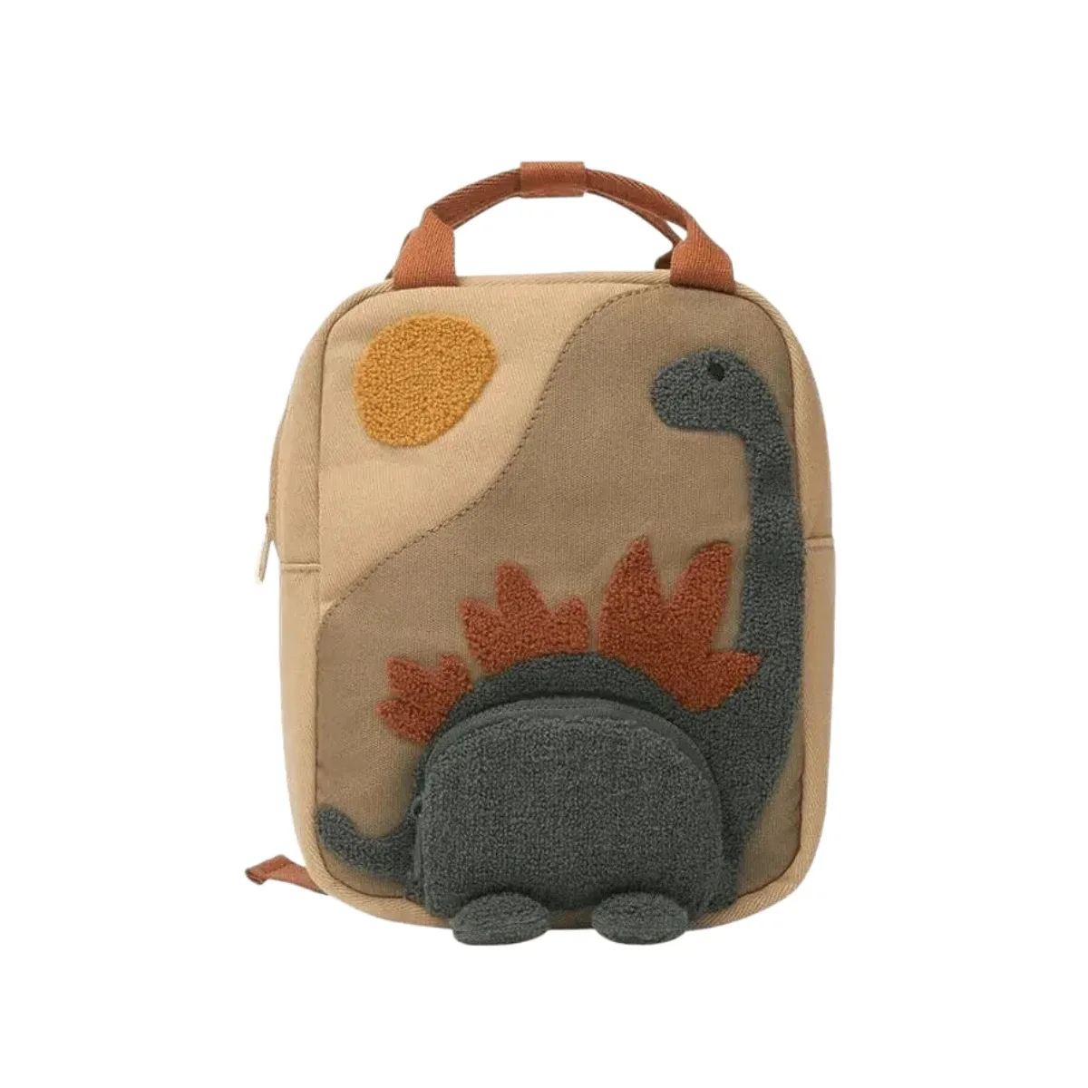 sac à dos de maternelle brodé, motif dessin animé mignon, patchwork, nom personnalisé, cartable pour l'école et les enfants, usage quotidien en extérieur