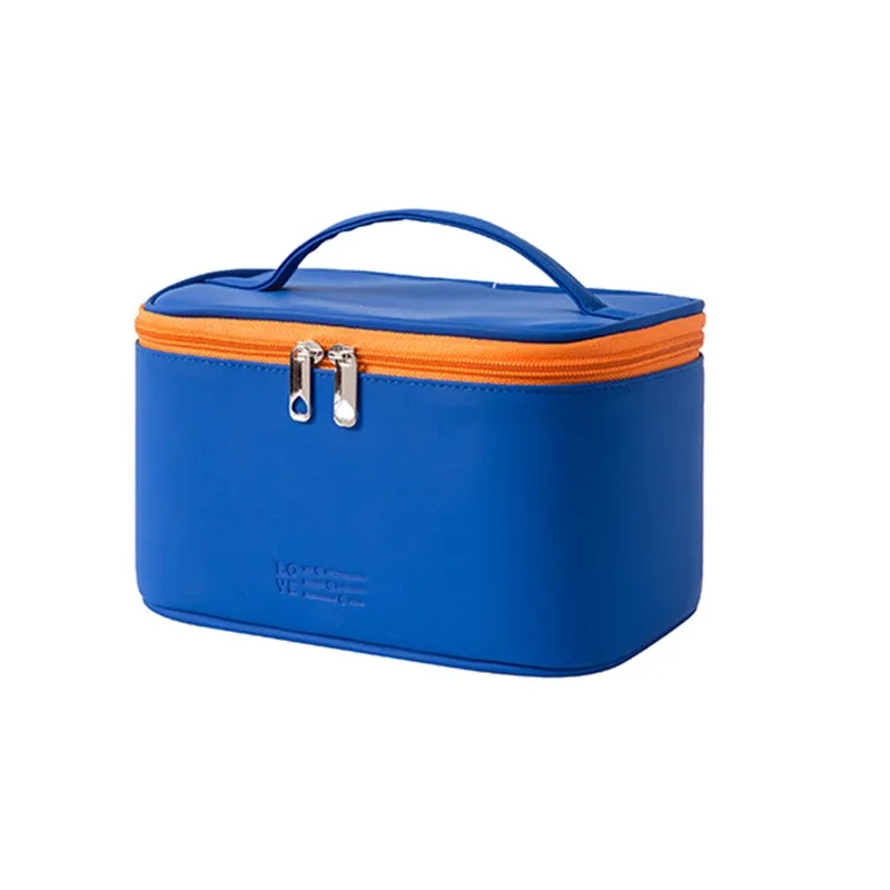 trousse de maquillage à fermeture éclair pour femme, trousse de toilette en poudre, trousse de maquillage, accessoires de la présidence