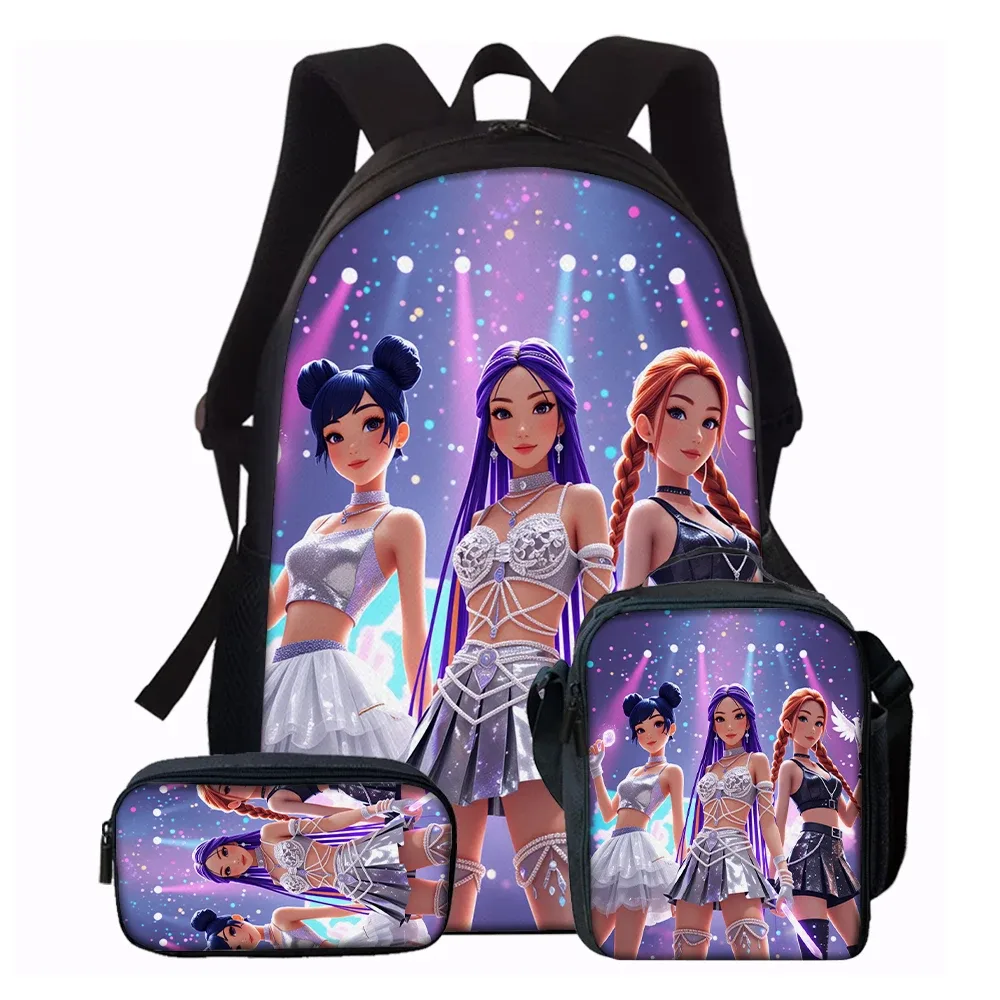 ensemble de sacs à dos à motif de groupe de filles k-pop, 1/2/3/4/5 pièces, le cadeau parfait pour les fans de kpop