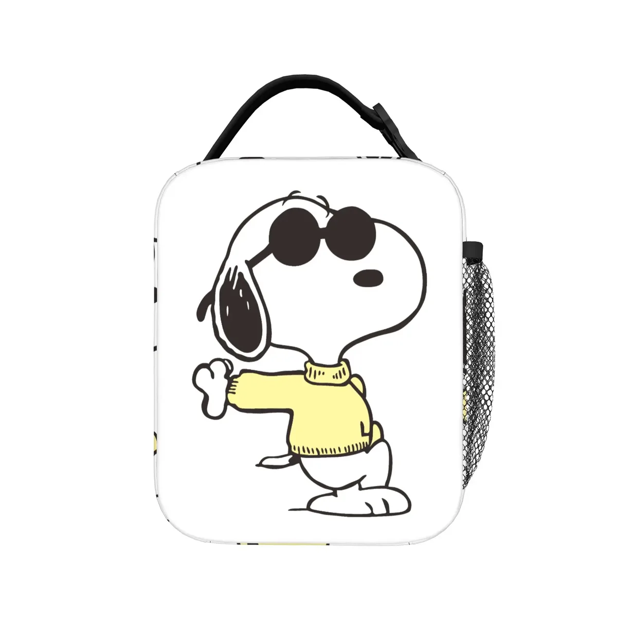 S-Dog-Snoopies Cartoon Merch Sac isotherme pour le déjeuner, sac isotherme pour le travail, sac de rangement pour aliments, boîtes à déjeuner thermiques portables