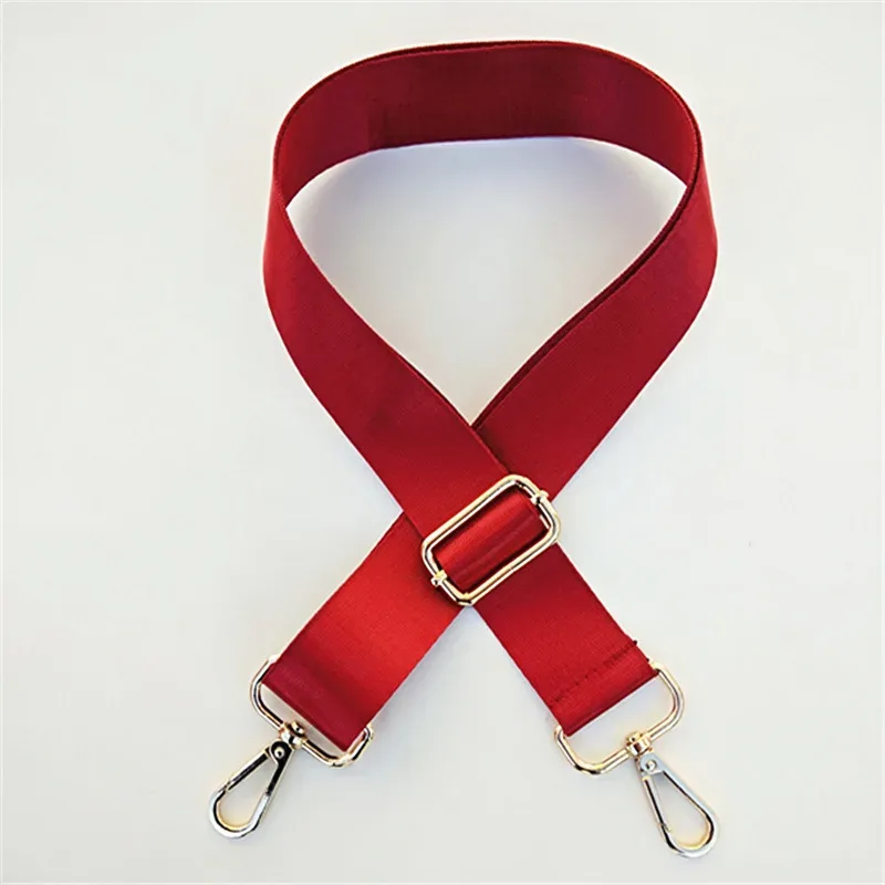 bandoulière o sac ceinture réglable sac à bandoulière poignée tissé polyester sac bandoulière couleur unie simple sac à bandoulière poignée