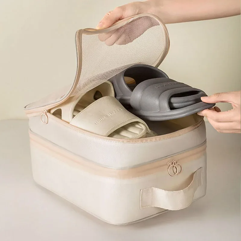 sac à chaussures de voyage portable de haute qualité, sous-vêtements, sac de rangement de chaussures, emballage cube organisateur multifonction, accessoires de voyage
