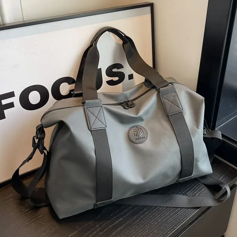 Sac de voyage décontracté et tendance pour hommes et femmes, grande capacité, rangement à main, sport et fitness, utilisation en extérieur