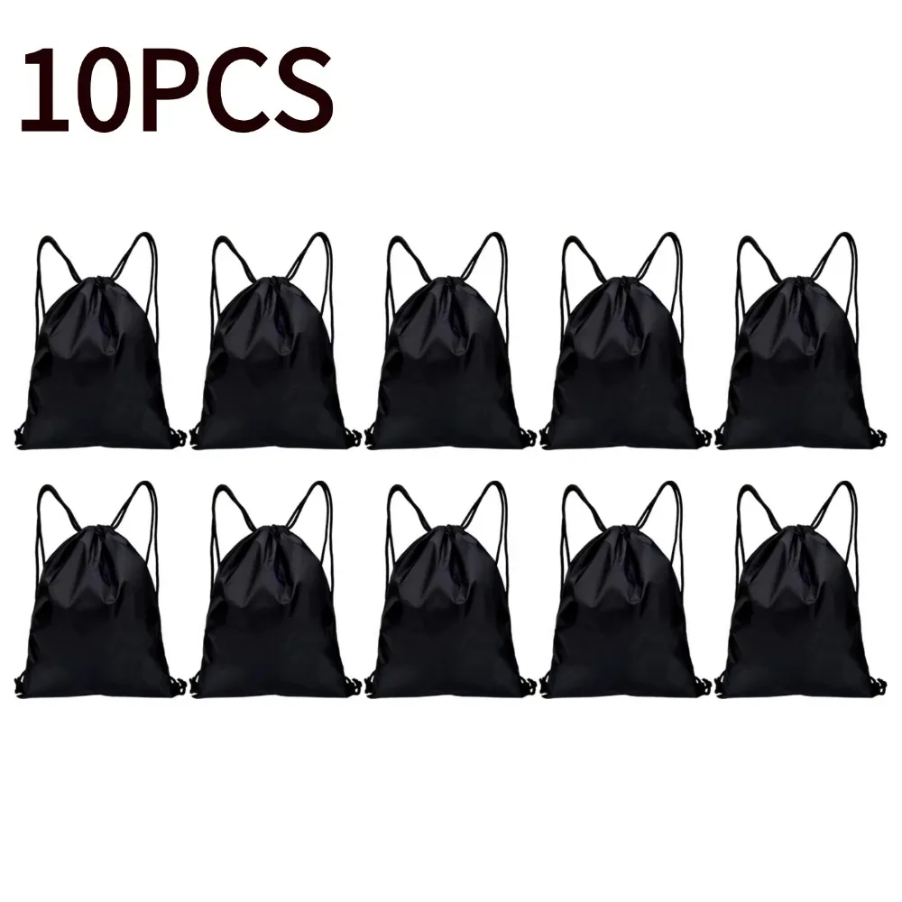 sac de rangement en nylon imperméable avec cordon de serrage, sac multifonctionnel, sac de voyage durable pour chaussures, sous-vêtements, sport et voyage