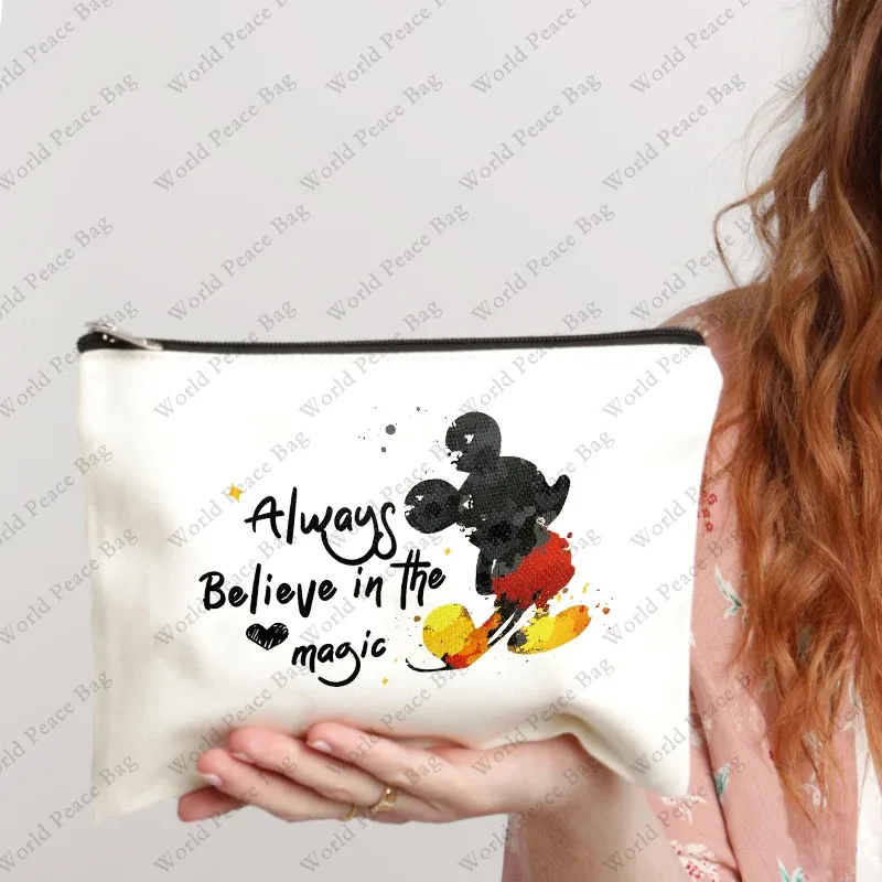 1pc sac de maquillage de dessin animé sac cosmétique pour les femmes, organisateur de maquillage de voyage mignon marchandise sac cosmétique de grande capacité pour les femmes g