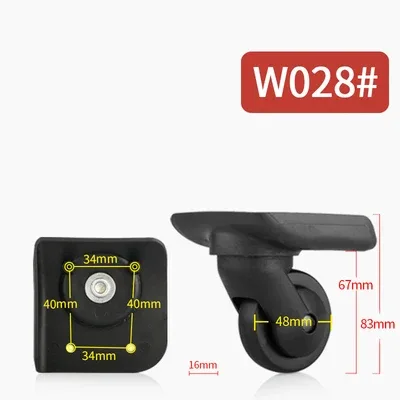 accessoires de roues pour valises, roues universelles pour bagages en cuir, roulettes pour valises à roulettes