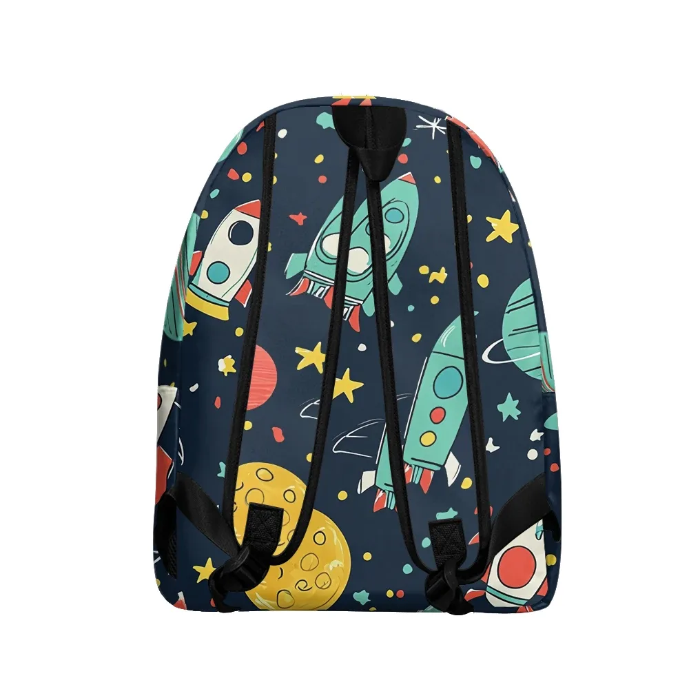 sac à dos imprimé galaxie soleil lune planètes, sacs à crayons, bretelles réglables, sac d'école léger, ensembles de voyage pour adolescents et étudiants