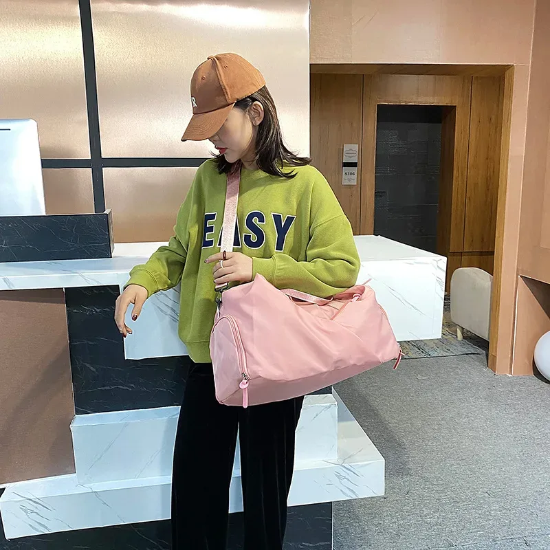 sac de voyage multifonction pour femme, sacs de sport, sacs de fitness, séparation sèche et arrière, sacs à main de sport initiés à la natation, sac à dos pour chaussures