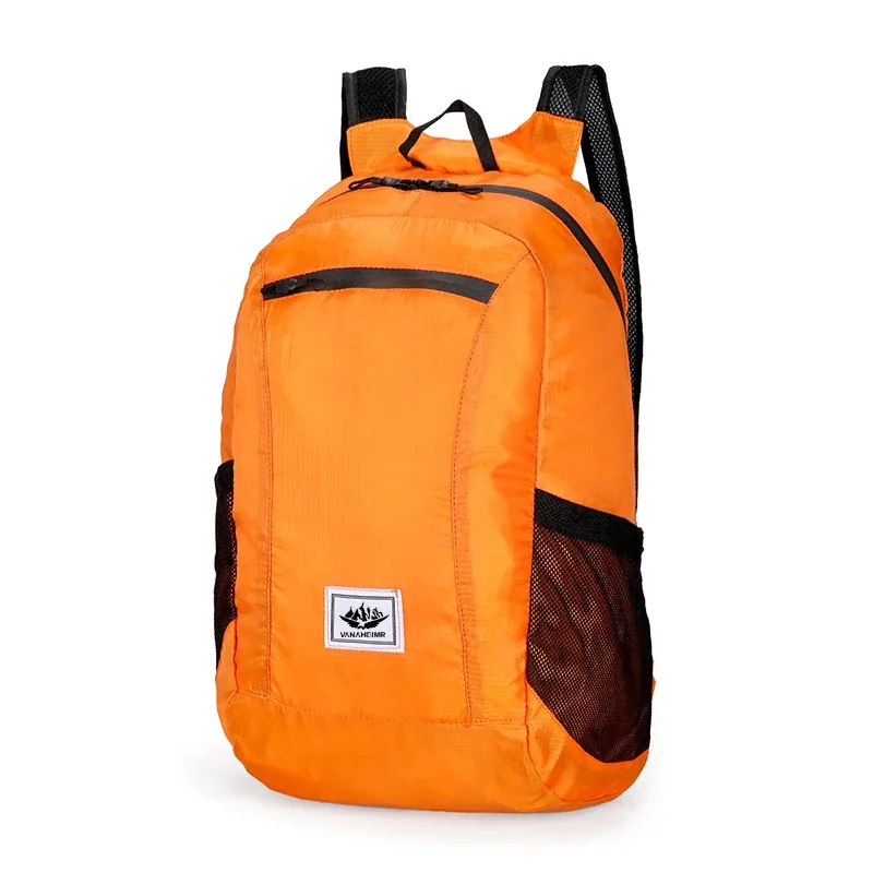 sac de randonnée en plein air 20l, sac à dos léger et portable, pliable, étanche, ultraléger, pour femmes et hommes, voyage, randonnée