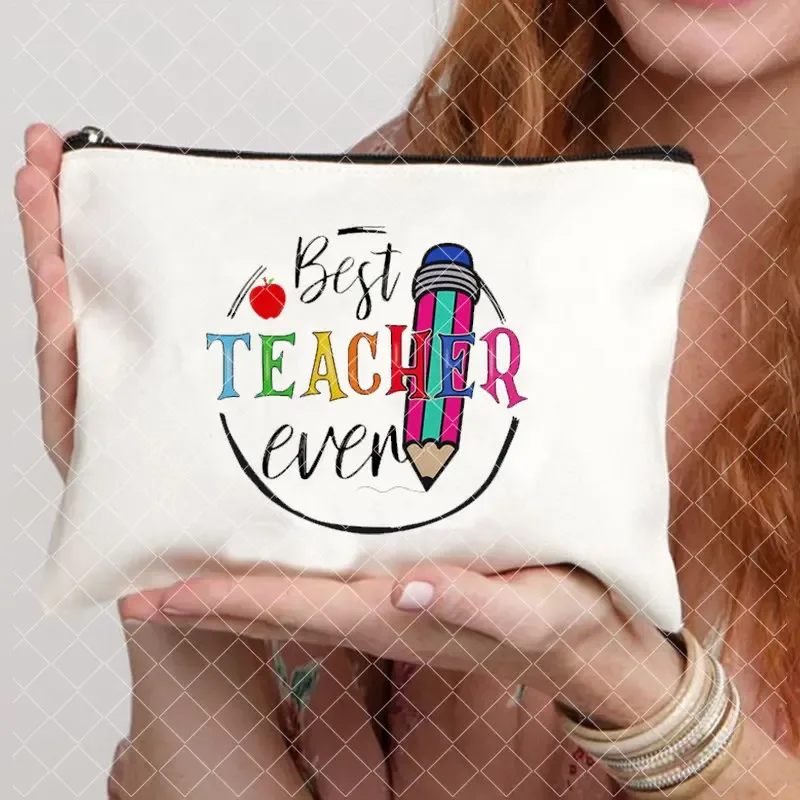 pochette à rouge à lèvres, trousse de maquillage de voyage, trousse de maquillage, sacs pour femmes, cadeau pour professeur, pochette cosmétique, portefeuille, pochette de rangement portable
