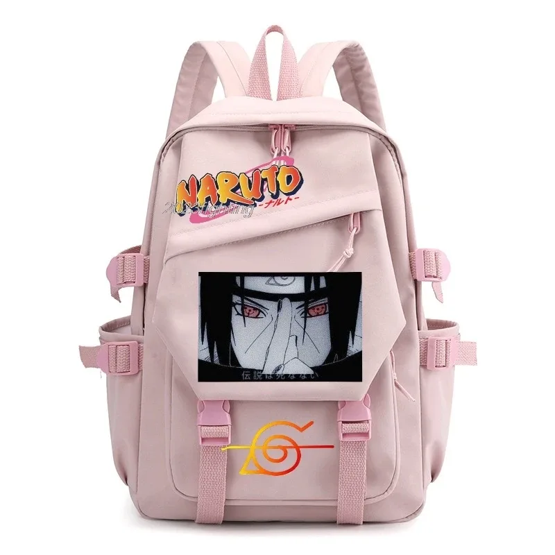 sac à dos uzumaki naruto uchiha sasuke, sac à dos de cosplay unisexe pour étudiants, sac à dos de dessin animé, sac à dos pour ordinateur portable, sac à dos de voyage, cadeaux d'extérieur