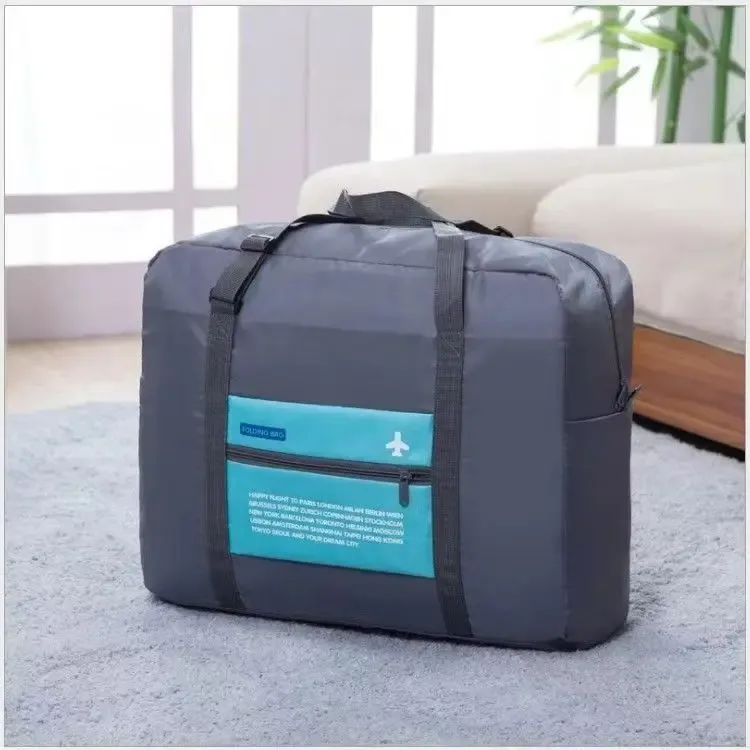 sac de voyage pliable grande capacité pour femme, sac à main, sac de livraison, sac de rangement pour voyage, en tissu oxford, multi-usage