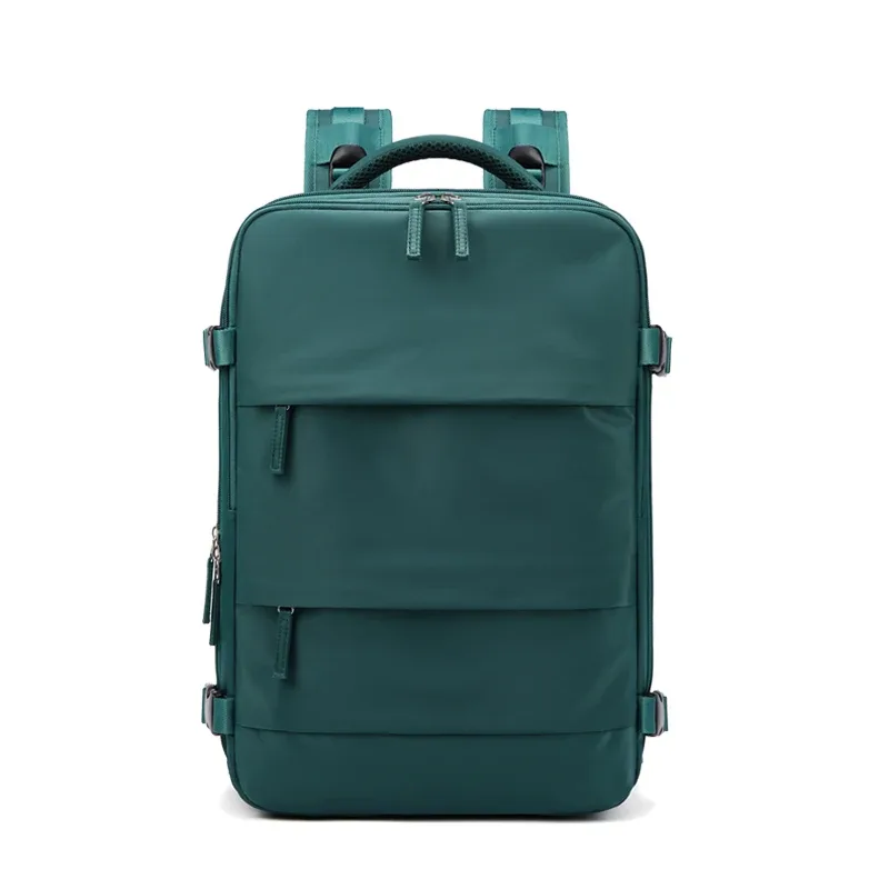 sac à dos pour ordinateur portable 15.6 pouces pour femmes et adolescentes, sac à dos d'école avec chargeur usb, sac à chaussures indépendant, sac à dos de voyage, sac à dos d'extérieur