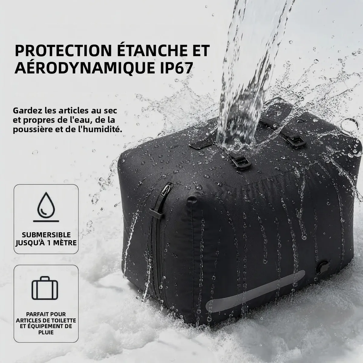 41l sacs compression vide pompe electrique ip67 etanche gain place, voyage bagage organisateur noir rangement grande capacite fanan valve portatif durable compact leger pliable maison camping accessoires