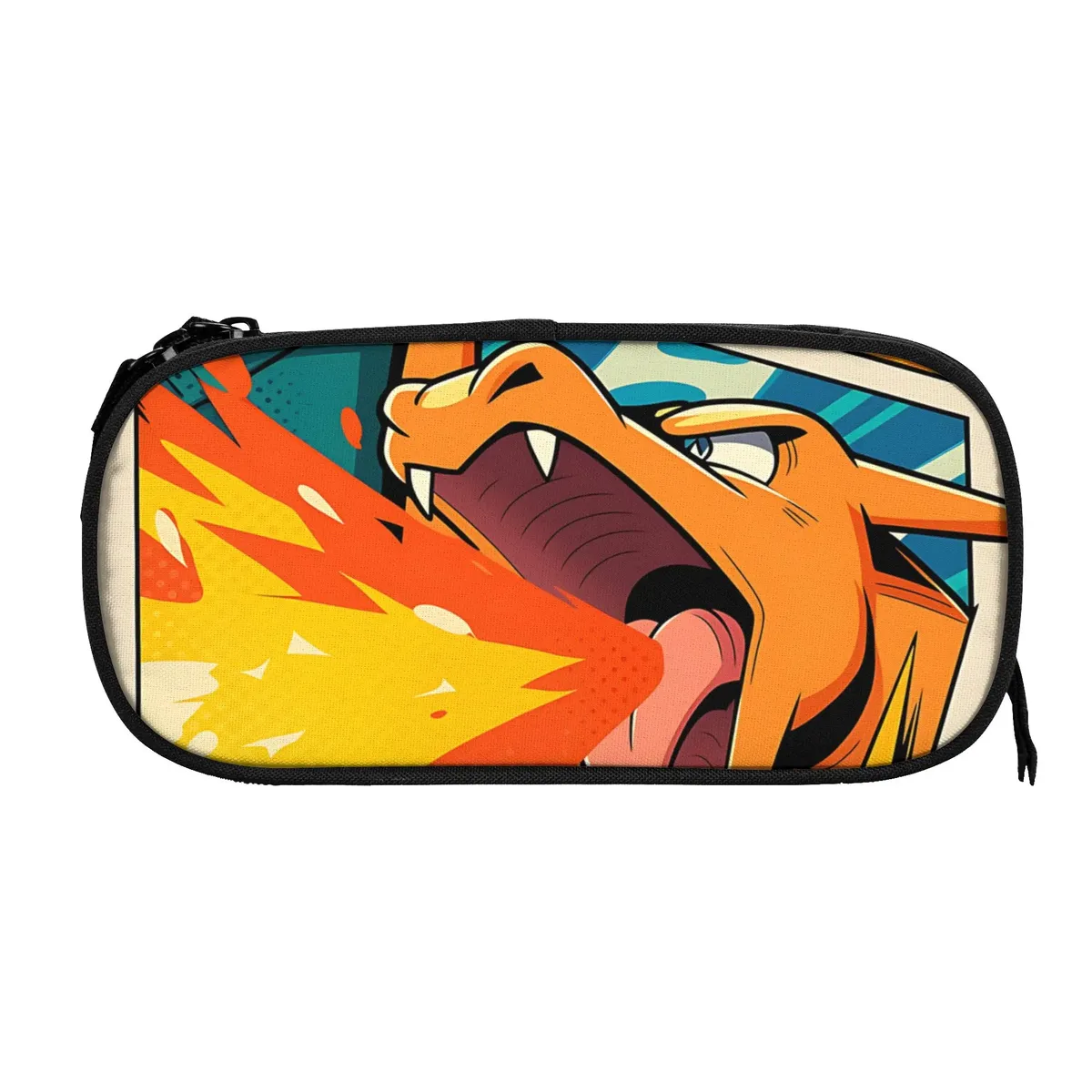 sacs à thème pokemon personnalisés, grande capacité, pour enfants, trousse à crayons pour garçons et filles