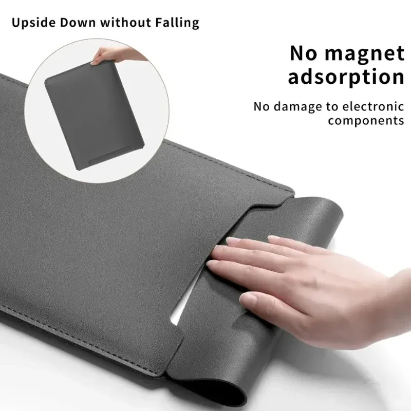 mallette de voyage d'affaires 11-16 pouces, étui pour ordinateur portable, housse en pu, pochette de protection pour ordinateur portable, housse non magnétique