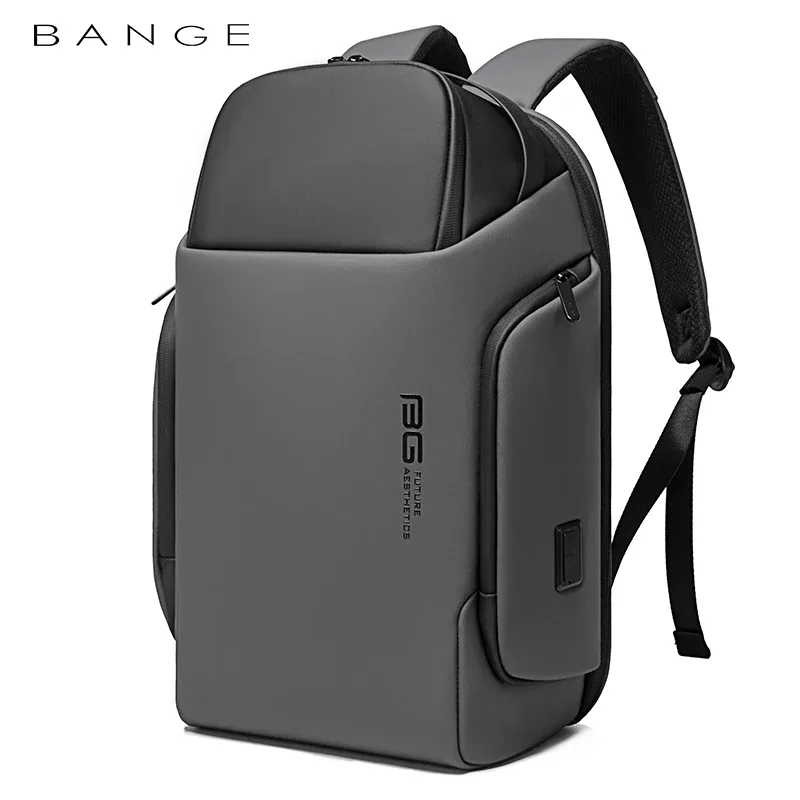 Sac à dos 15.6 pouces sac à dos pour ordinateur portable hommes USB charge étanche décontracté Oxford mâle sac d'affaires ordinateur sacs à dos