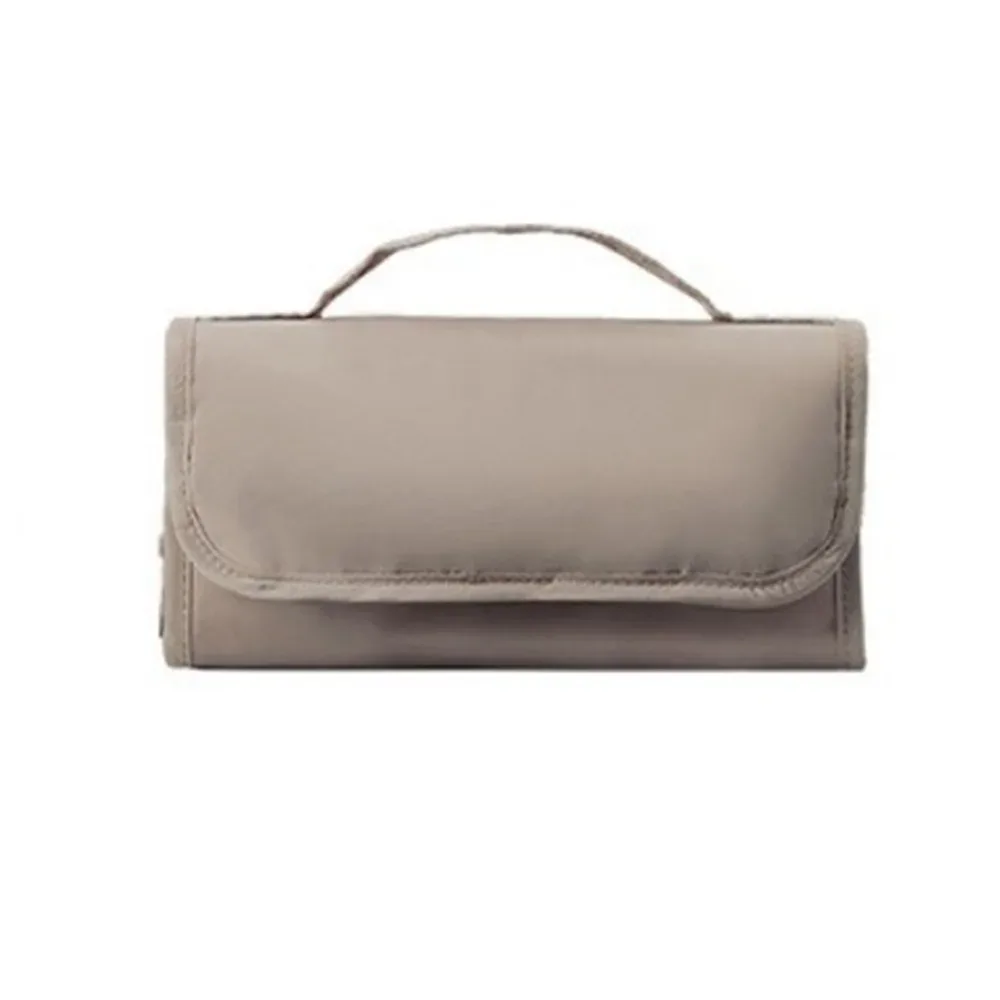 trousse de toilette portable grande capacité, étanche, avec séparation sec/humide, sac de rangement pour maquillage, plusieurs compartiments, pliable