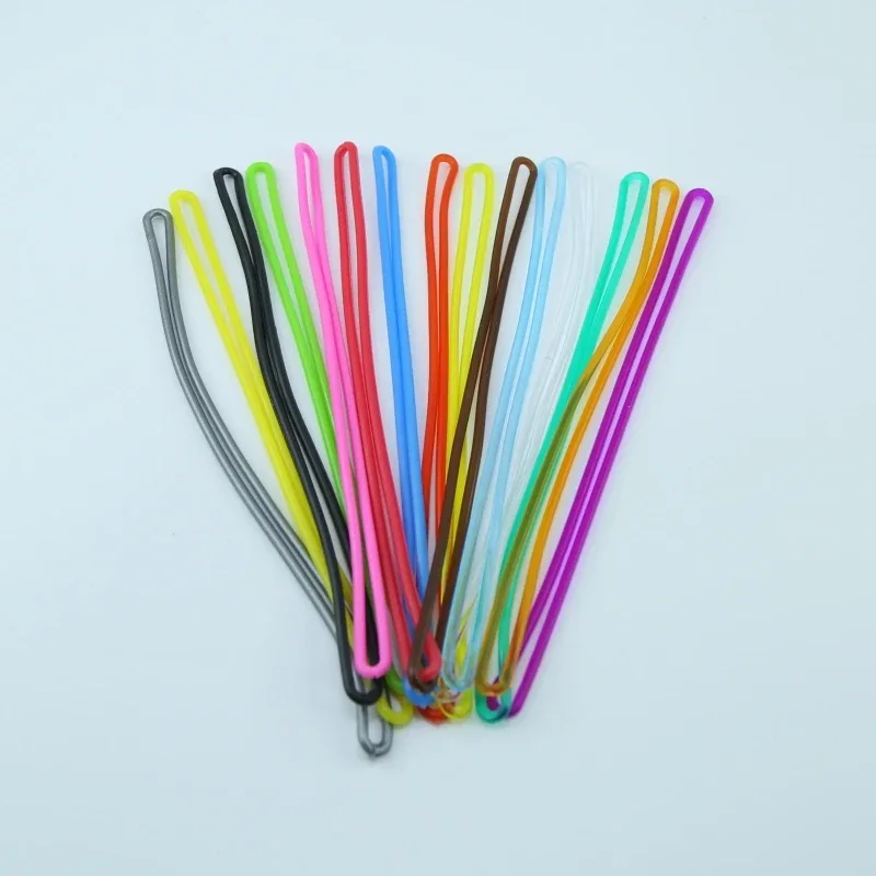 étiquettes de bagage écologiques, 100 pièces, boucle en plastique, sangles à vis sans fin en pvc, conforme aux normes américaines, 15 couleurs