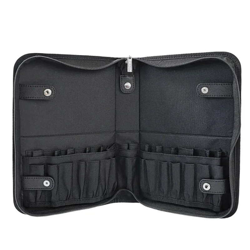 sac à pinceaux de maquillage pliable pour femmes, organisateur de voyage, trousse de toilette cosmétique pour outils de beauté, pochette d'accessoires de lavage