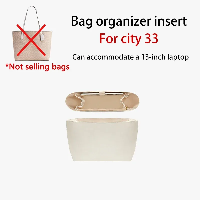support de forme pour sac fourre-tout signature city33, sac de rangement étanche avec fermeture éclair et compartiment pour gobelet, pour une organisation soignée et un rangement tridimensionnel