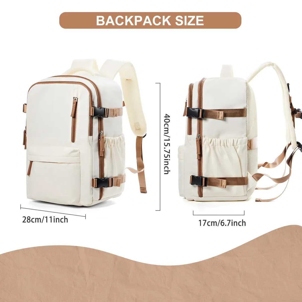 sac à dos pour hommes sac à dos de voyage sac de cabine taille ryanair 40x20x25 sac à dos grand cahier d'affaires étanche femme sac à dos cadeau
