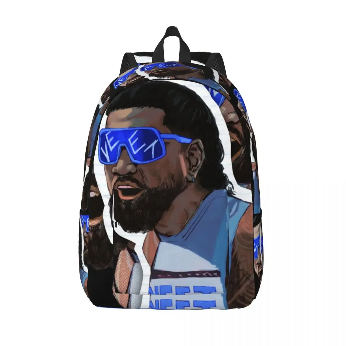 jey uso yeet – sac à dos en toile classique pour hommes et femmes, sac à livres personnalisé pour étudiants, convient aux sacs pour ordinateur portable de 15 pouces, nouvelle collection