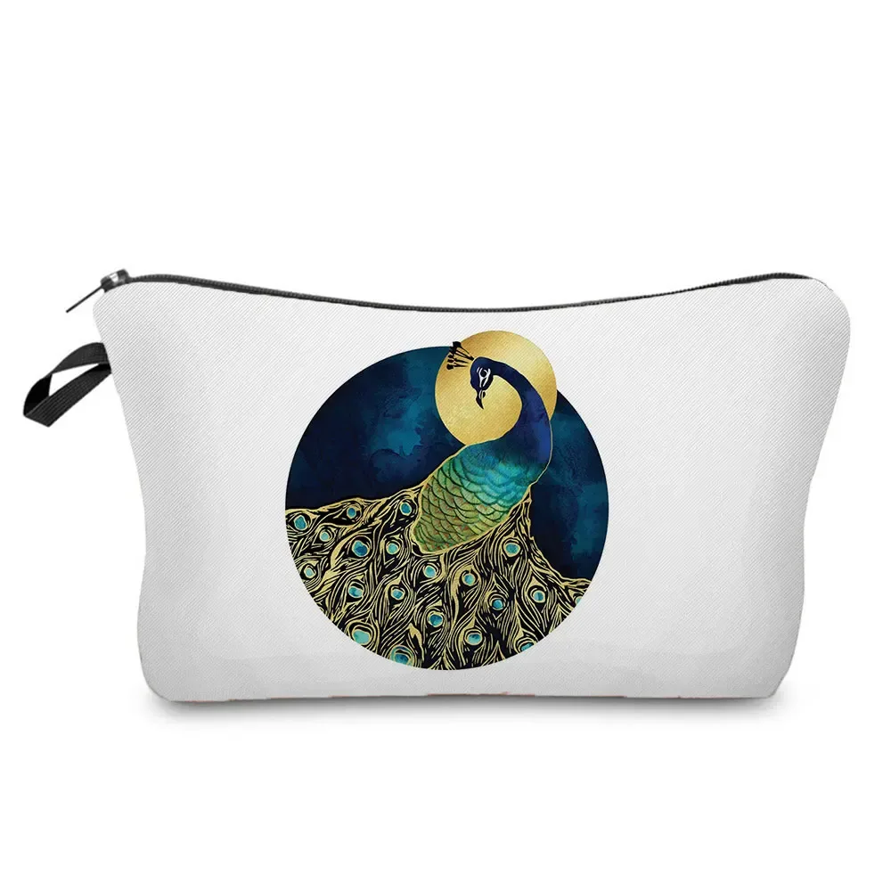 sac de maquillage imprimé grue, sac design japonais ukiyoe pour femmes, sacs à cosmétiques de paysage, étuis à crayons, sac de rangement de haute qualité, offre spéciale
