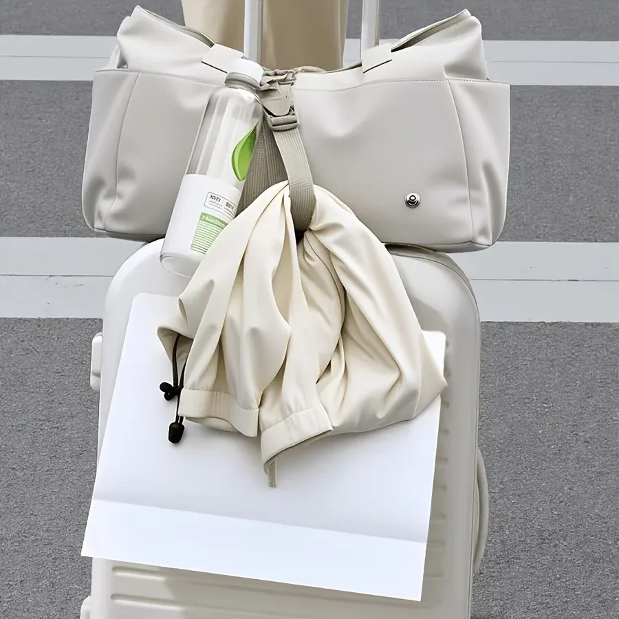 sangle de bagage épaissie 2-en-1 |   sangle en nylon haute résistance avec boucles en pu à dégagement rapide, légère et facile à utiliser