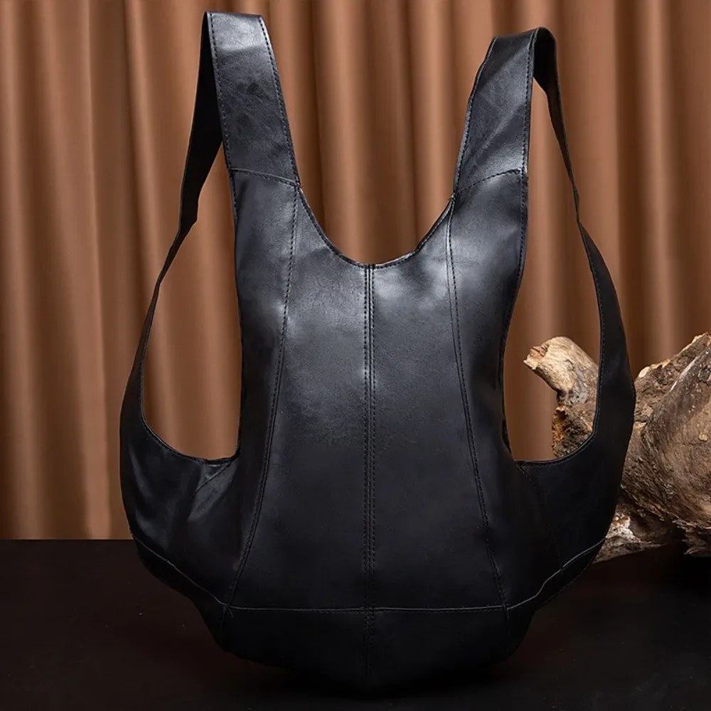 sac à dos en cuir souple crazy horse, sac à dos de grande capacité, antivol, sac à livres multifonctionnel, imperméable, tendance