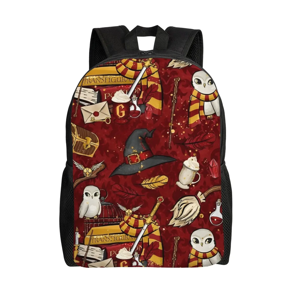 harries movie p-potters magic world sac à dos classique pour femmes, sac d'école pour enfants, sac à dos pour ordinateur, sac à bandoulière de voyage pour adolescents