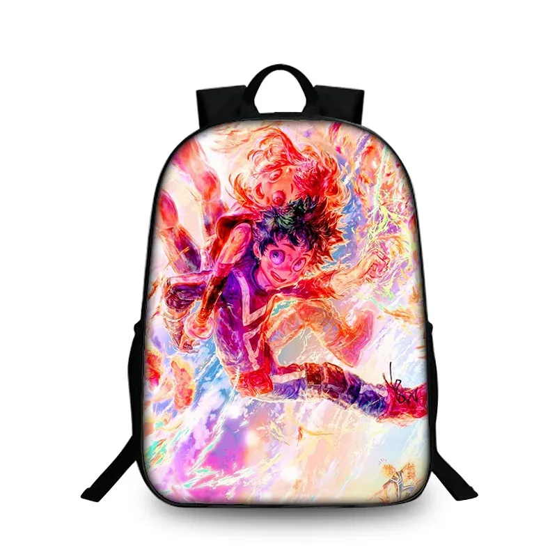 sac à dos my hero academy pour élèves du primaire et du secondaire