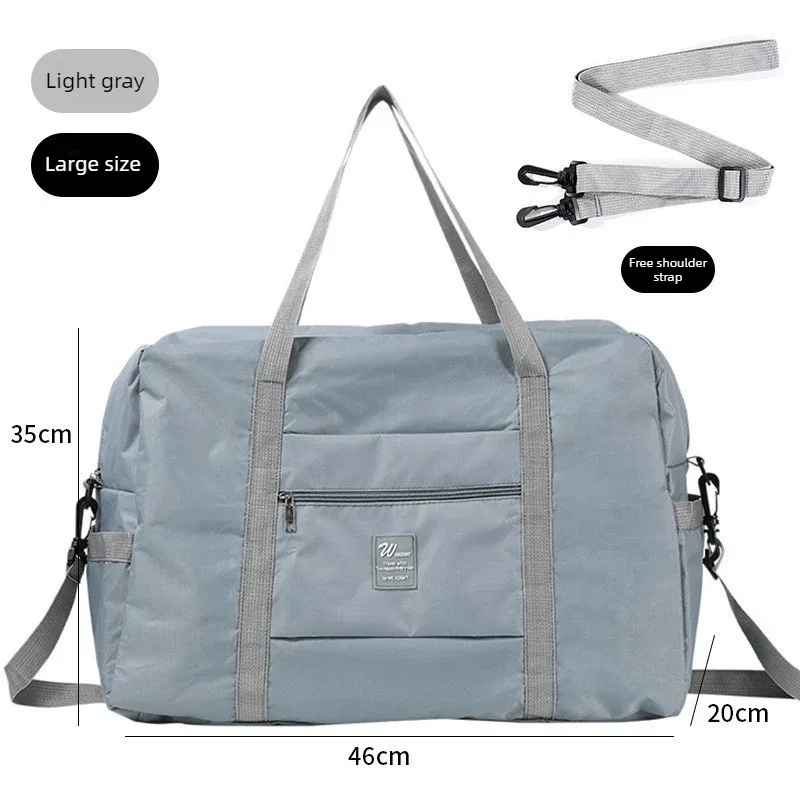 sacs de voyage pliables grande capacité, sacs à main étanches, sacs de vêtements portables, sacs de sport à poignée télescopique, sacs de rangement pour vêtements