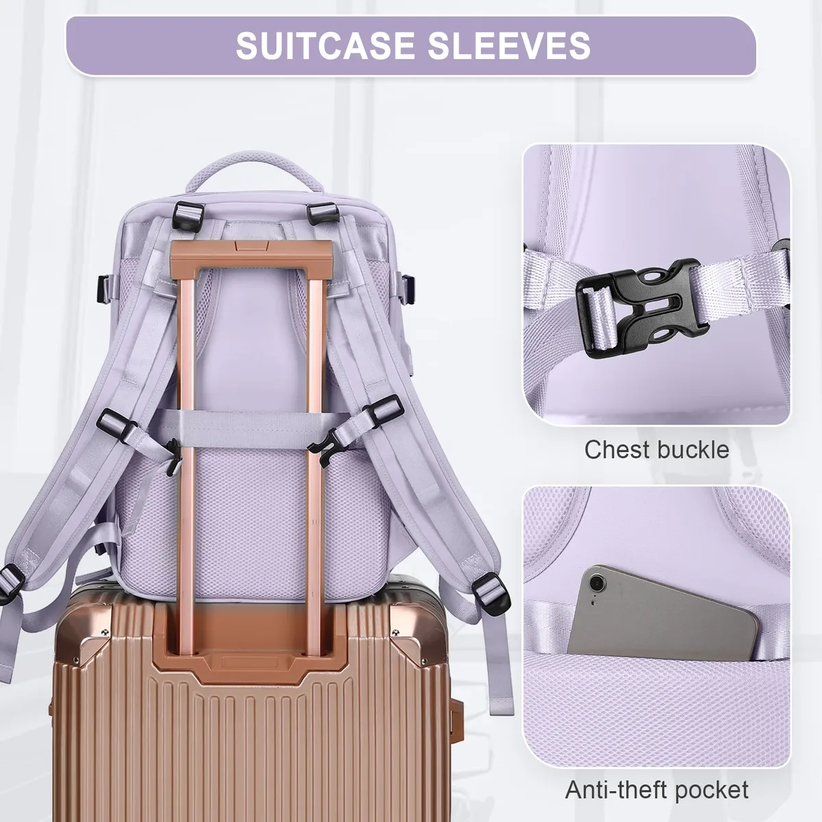 sac à dos de voyage pour femmes, sac à dos à main, sac à dos pour ordinateur portable tsa approuvé au vol, sac d'infirmière universitaire, sac à dos décontracté pour week-end