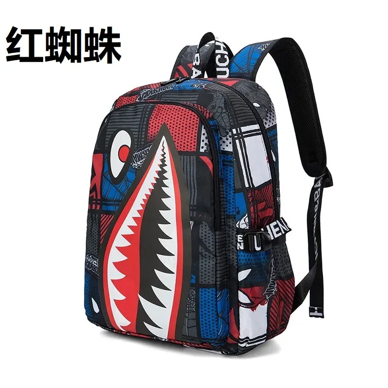 sacs à dos impressions de bouche de décodage cool, sacoches d'université solomon pour garçons, cartables unisexes, sacs imperméables pour étudiants, sacs de grande capacité